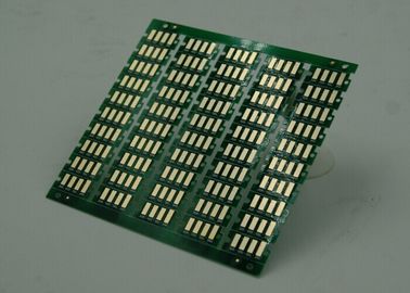 Double Sided Prototype PCB Boards Gold Plating Finish Green Solder