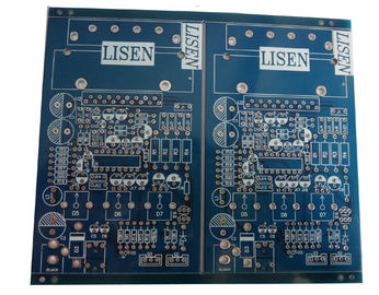 1oz LED Display Rigid PCB Board FR4 4 Layer Blue Soldermask