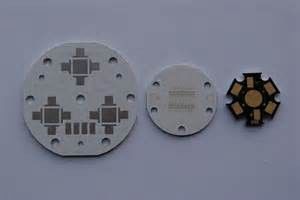 Multilayer High power Electronic LED PCB Boards Taconic , Rogers 10 - 300V Test Voltage