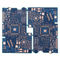 impedance control back panel PCB with blind via, HASL multilayer PCB